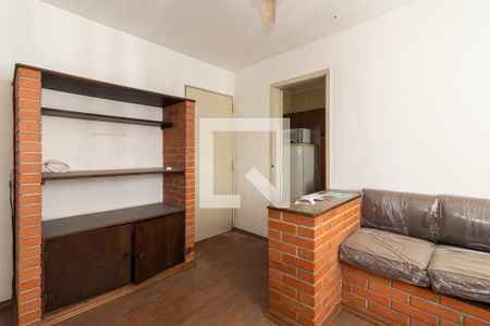 Sala de apartamento à venda com 1 quarto, 50m² em Indianópolis, São Paulo