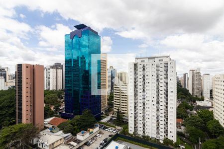 Vista de apartamento à venda com 1 quarto, 50m² em Indianópolis, São Paulo
