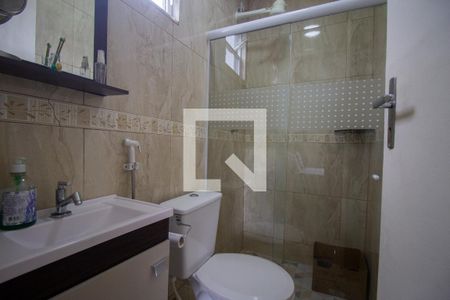 Banheiro da Suíte 1 de casa de condomínio à venda com 2 quartos, 93m² em Vargem Grande, Rio de Janeiro