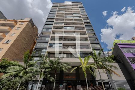 Studio à venda com 31m², 1 quarto e sem vagaFachada