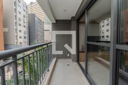 Studio à venda com 31m², 1 quarto e sem vagaSacada