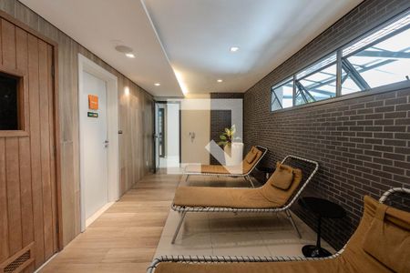 Studio à venda com 31m², 1 quarto e sem vagaSaúna