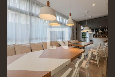 Studio à venda com 31m², 1 quarto e sem vagaÁrea comum - Salão de festas