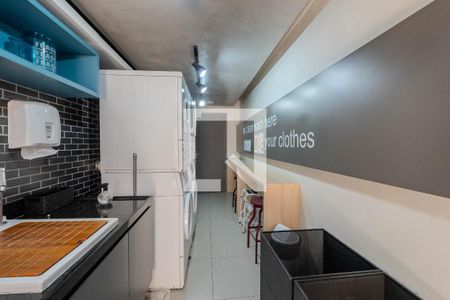 Studio à venda com 31m², 1 quarto e sem vagaLavanderia