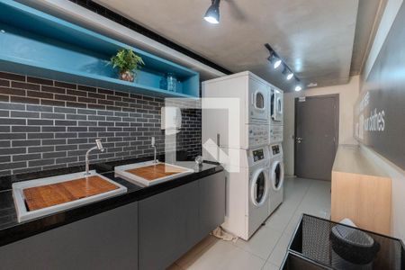 Studio à venda com 31m², 1 quarto e sem vagaLavanderia