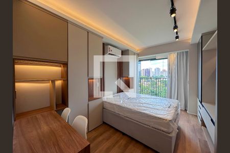 Quarto de kitnet/studio para alugar com 1 quarto, 23m² em Brooklin Paulista, São Paulo