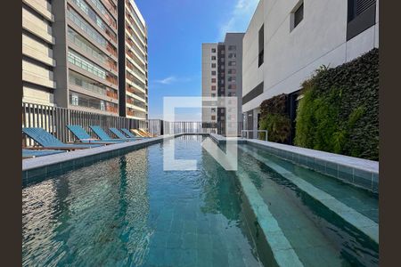 Studio para alugar com 23m², 1 quarto e sem vagaPiscina