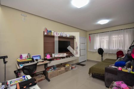 Sala de casa de condomínio à venda com 3 quartos, 151m² em Jardim Caner, Taboão da Serra