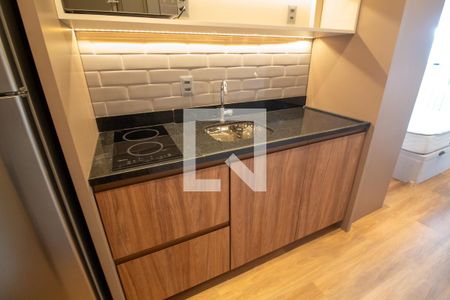 Studio para alugar com 24m², 1 quarto e sem vaga Studio para alugar com 24m², 1 quarto e sem vagaCozinha