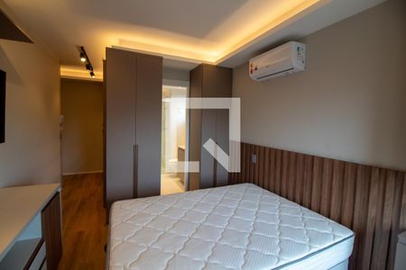 Quarto - Studio de kitnet/studio para alugar com 1 quarto, 24m² em Brooklin Paulista, São Paulo