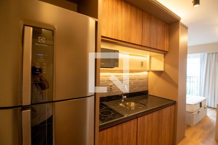 Studio para alugar com 24m², 1 quarto e sem vaga Studio para alugar com 24m², 1 quarto e sem vagaCozinha