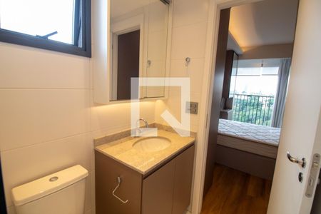 Studio para alugar com 24m², 1 quarto e sem vaga Studio para alugar com 24m², 1 quarto e sem vagaBanheiro