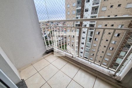 Varanda da Sala de apartamento para alugar com 2 quartos, 56m² em Vila Ema, São Paulo