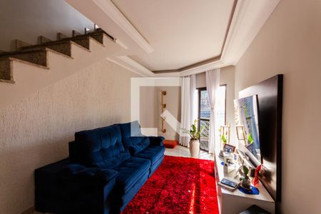 Sala de apartamento à venda com 3 quartos, 200m² em Vila Metalurgica, Santo André