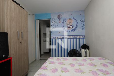 Quarto 2 de apartamento para alugar com 2 quartos, 42m² em Conjunto Habitacional Teotonio Vilela, São Paulo