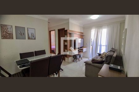 Sala de apartamento à venda com 2 quartos, 52m² em Jaguaribe, Osasco