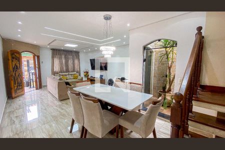 Sala - Sala de Jantar de casa à venda com 3 quartos, 253m² em Jardim Rina, Santo André
