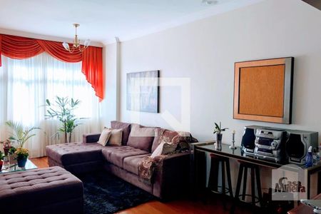 sala de apartamento à venda com 3 quartos, 110m² em Serra, Belo Horizonte