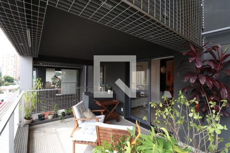 Studio para alugar com 45m², 1 quarto e 1 vagaVaranda