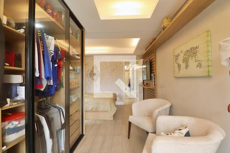 Quarto de apartamento à venda com 1 quarto, 55m² em Jardim, Santo André