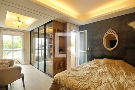 Quarto de apartamento à venda com 1 quarto, 55m² em Jardim, Santo André