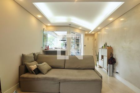 Sala de apartamento à venda com 1 quarto, 55m² em Jardim, Santo André