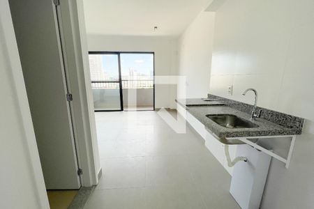 Cozinha de kitnet/studio para alugar com 1 quarto, 24m² em Pinheiros, São Paulo