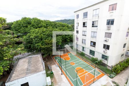 Vista da Sala de apartamento para alugar com 2 quartos, 43m² em Campo Grande, Rio de Janeiro