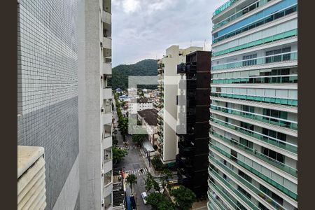 Vista da Sacada de apartamento para alugar com 2 quartos, 92m² em Enseada, Guarujá