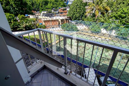 varanda de apartamento à venda com 3 quartos, 76m² em Taquara, Rio de Janeiro
