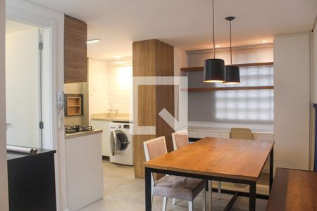 Sala de Jantar de apartamento para alugar com 1 quarto, 58m² em Centro Histórico, Porto Alegre