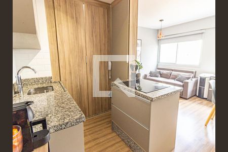 Apartamento à venda com 39m², 1 quarto e sem vaga Apartamento à venda com 39m², 1 quarto e sem vagaCozinha e Área de Serviço