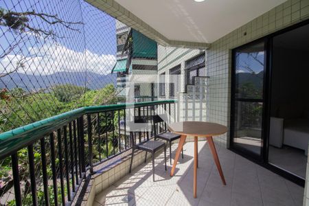 Varanda da Sala de apartamento para alugar com 3 quartos, 112m² em Vargem Grande, Rio de Janeiro