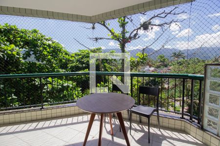 Varanda da Sala de apartamento para alugar com 3 quartos, 112m² em Vargem Grande, Rio de Janeiro