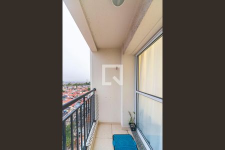 Varanda Sala de apartamento à venda com 2 quartos, 50m² em Jardim Jamaica, Santo André