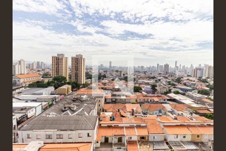 Sala/Cozinha - Vista de apartamento para alugar com 1 quarto, 25m² em Vila Cláudia, São Paulo