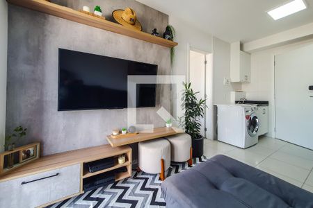 sala  de apartamento para alugar com 1 quarto, 32m² em Jardim da Gloria, São Paulo