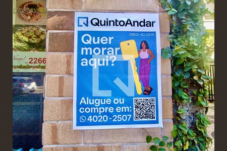 Apartamento à venda com 100m², 3 quartos e 1 vaga Apartamento à venda com 100m², 3 quartos e 1 vagaFachada com cartaz QA