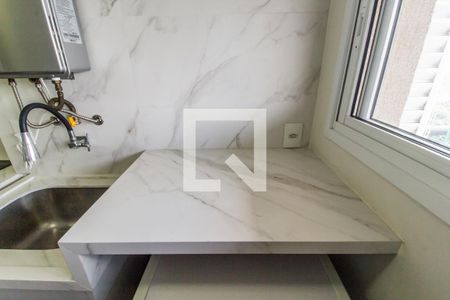 Apartamento à venda com 76m², 2 quartos e 2 vagasDetalhe da area de serviço