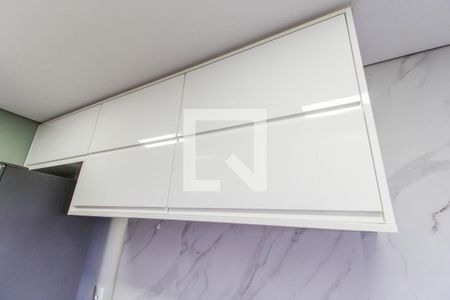 Apartamento à venda com 76m², 2 quartos e 2 vagasDetalhe da cozinha