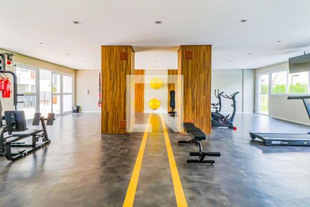 Apartamento para alugar com 39m², 2 quartos e sem vaga Apartamento para alugar com 39m², 2 quartos e sem vagaÁrea comum - Academia