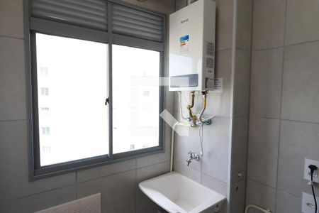 Studio para alugar com 29m², 1 quarto e sem vagaDetalhe da área de serviço