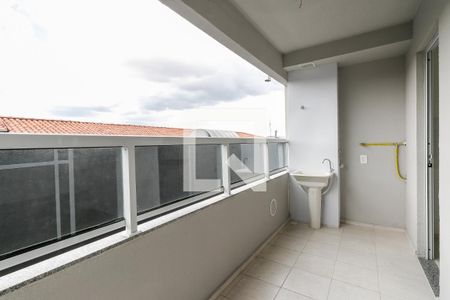 Varanda Sala    / Área de Serviço de apartamento para alugar com 2 quartos, 45m² em Penha de França, São Paulo