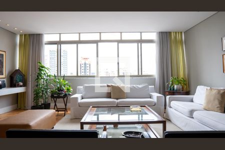 Sala de apartamento à venda com 4 quartos, 192m² em Santa Cecilia, São Paulo