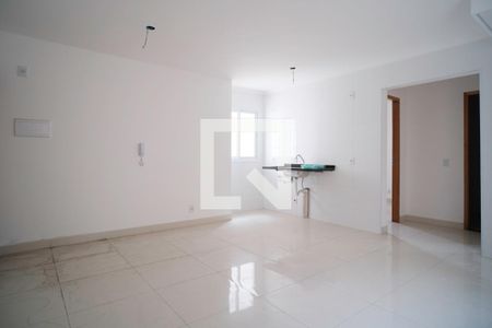 Cozinha/sala de apartamento à venda com 2 quartos, 46m² em Vila Guilhermina, São Paulo