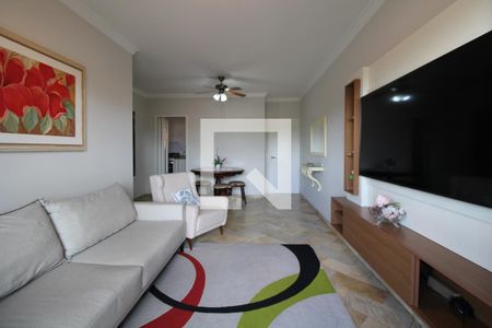Sala  de apartamento à venda com 3 quartos, 96m² em Nova Campinas, Campinas