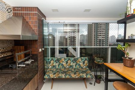 Varanda gourmet de apartamento à venda com 3 quartos, 93m² em Tatuapé, São Paulo