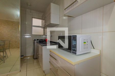 Sala/Cozinha de apartamento à venda com 2 quartos, 38m² em Mato Grande, Canoas