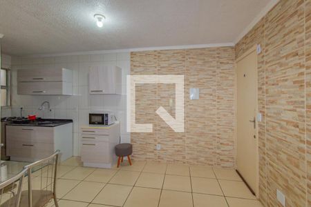 Sala/Cozinha de apartamento para alugar com 2 quartos, 38m² em Mato Grande, Canoas