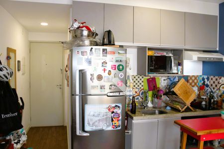 Sala / Cozinha de apartamento à venda com 1 quarto, 40m² em Barra Funda, São Paulo